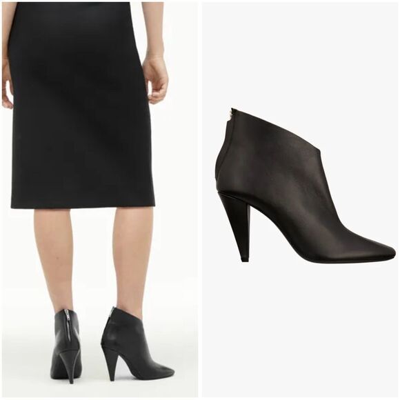ZARA LEATHER ANKLE BOOTIES NARCISO RODRIGUEZ
BLACK - Picture 1 of 8